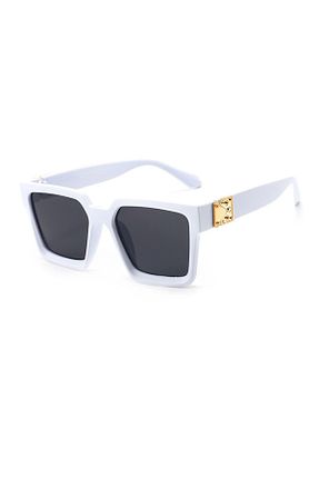 عینک آفتابی سفید زنانه UV400 Toz Vintage - کد 323037892