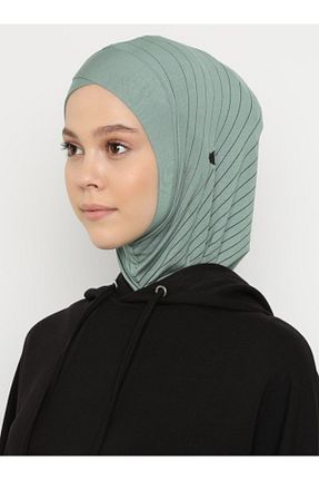 کلاه شنای حجاب سبز Ecardin - کد 73534592