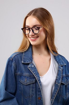 عینک محافظ نور آبی نارنجی زنانه شیشه Zevahir - کد 322452924