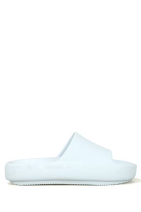دمپائی سفید زنانه پاشنه ساده پاشنه کوتاه ( 4 - 1 cm ) کد 323432819