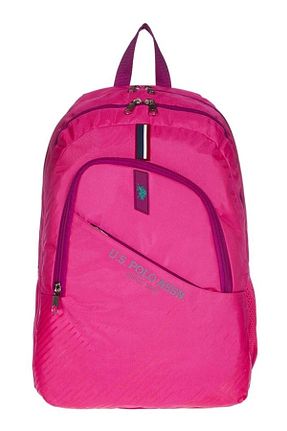کوله پشتی صورتی بچه گانه پارچه U.S. Polo Assn. - کد 58763837