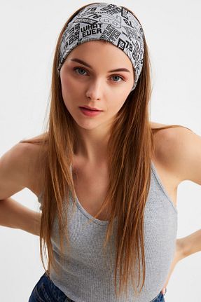 باندانا طوسی پنبه ای Butikgiz - کد 324689139