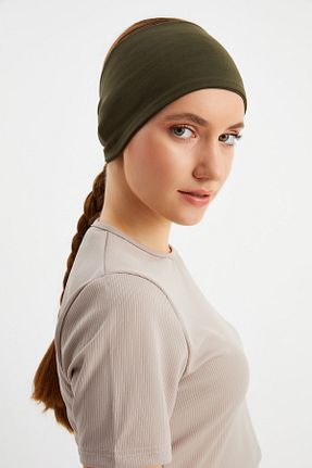 باندانا سبز پنبه ای Butikgiz - کد 324908003