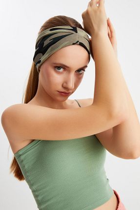 باندانا قهوه ای پنبه ای Butikgiz - کد 324767171