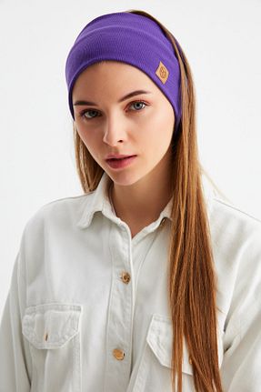 باندانا بنفش پنبه ای Butikgiz - کد 324910361