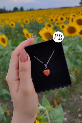 گردنبند جواهر قهوه ای زنانه استیل ضد زنگ Parlé Bien - کد 323125065