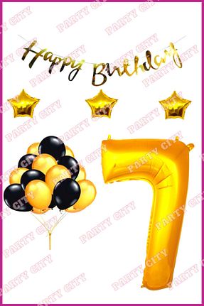 بادکنک زرد Party City - کد 326295253