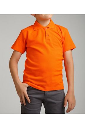 پولوشرت نارنجی بچه گانه پارچه ای FATELLA - کد 326628379