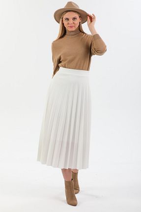 دامن سفید زنانه پارچه ARN COLLECTION - کد 327244779