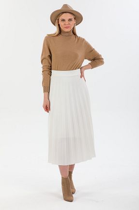 دامن سفید زنانه پارچه ARN COLLECTION - کد 327244779
