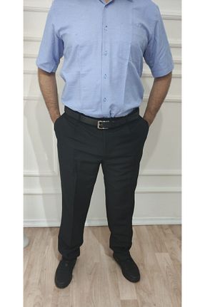 شلوار مشکی مردانه پارچه MODA - کد 327309642