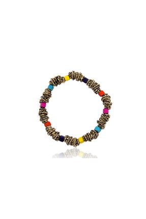 دستبند جواهر زنانه روکش طلا کد 319774178