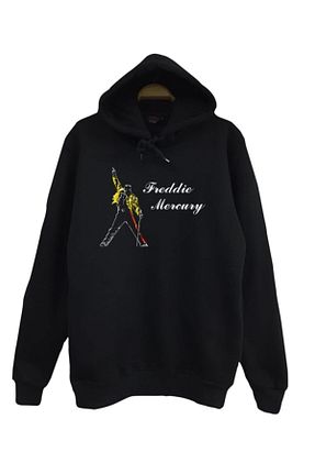 سوئیشرت مشکی زنانه چاپی fame-stoned - کد 74356482