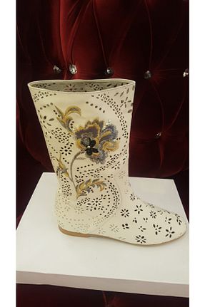 چکمه بژ زنانه چرم خالص Baldinini - کد 74415077