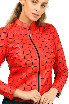 کت صورتی زنانه Fitted Zamback - کد 74439777