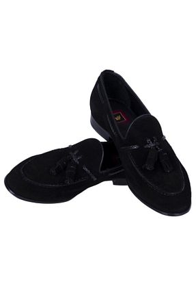 کفش کلاسیک مشکی مردانه جیر BLU - کد 49775642