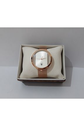 ساعت مچی طلائی زنانه 41-45 میلی متر renkli çiçekler - کد 328041516