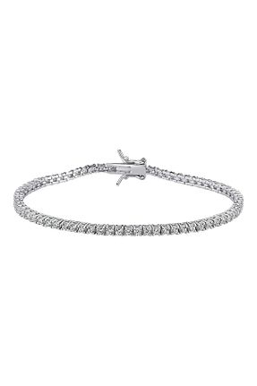 دستبند نقره زنانه 925 عیار silverpoint - کد 329019688