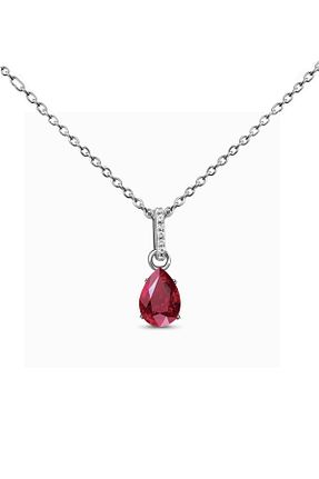 گردنبند نقره قرمز زنانه 925 عیار Eva Jewelry - کد 300255339