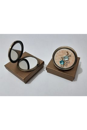 آینه رنگی فلزی renkli çiçekler - کد 327925104