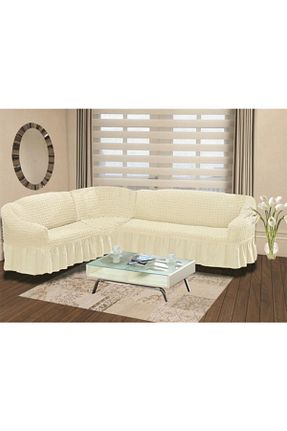ست گوشه ای بژ 80 x 450 AK LALE - کد 329310838