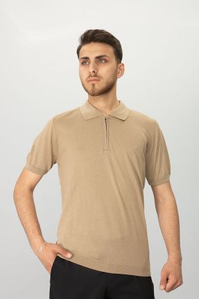 تیشرت بژ مردانه رگولار BELFOR - کد 329307382
