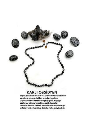 گردنبند جواهر رنگی زنانه سنگ طبیعی Deniz Doğal Taş - کد 329385337