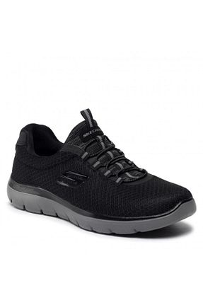 کفش اسنیکر مشکی مردانه بند دار Skechers - کد 353617702