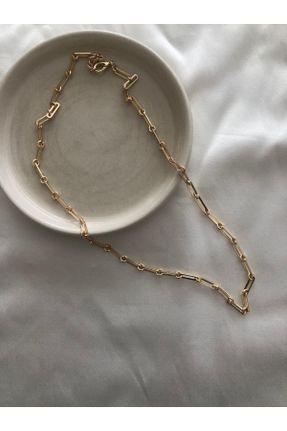 گردنبند جواهر طلائی زنانه روکش طلا کد 329724604