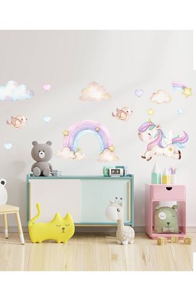 استیکر دیوار نارنجی Sim Tasarım - کد 334755567
