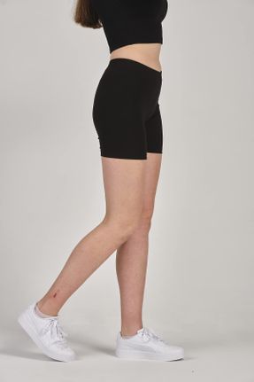 ساق شلواری مشکی زنانه بافت پنبه (نخی) کد 52071628