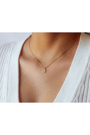 گردنبند نقره طلائی زنانه 925 عیار Bet Silver&More - کد 330574666