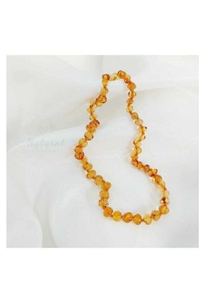 گردنبند جواهر قهوه ای بچه گانه پنبه ای Budakoğulları - کد 298388725