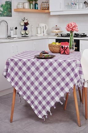 رومیزی بنفش پنبه ای Vagonik - کد 330004660