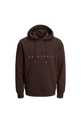 سوئیشرت نارنجی مردانه ساده Jack & Jones - کد 330060122