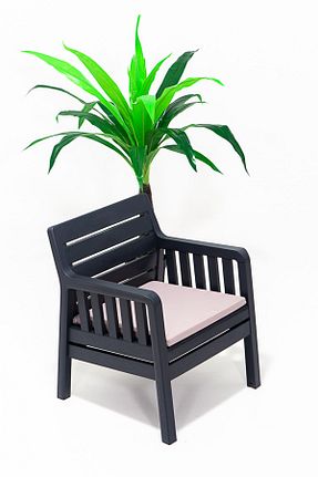ست باغچه طوسی پلاستیک SANDALİE - کد 313474845