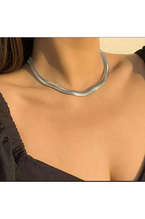گردنبند استیل ( فولاد ) زنانه استیل ضد زنگ sistersaccessory - کد 331335720