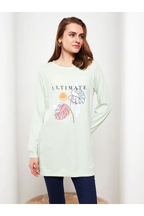 تونیک نارنجی زنانه بافت LC Waikiki - کد 747720406