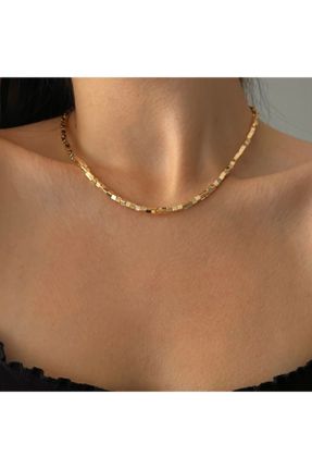 گردنبند جواهر طلائی زنانه کد 331421161