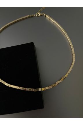 گردنبند جواهر طلائی زنانه کد 331421161