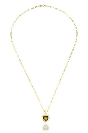 گردنبند نقره زرد زنانه 925 عیار Cevahir Gold - کد 331894600