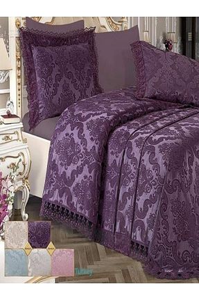 روتختی دونفره بنفش جاکار bursa çeyiz - کد 332024623