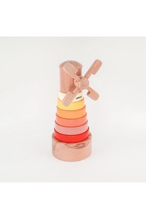 اسباب بازی چوبی سفید LOCCO - کد 50996609