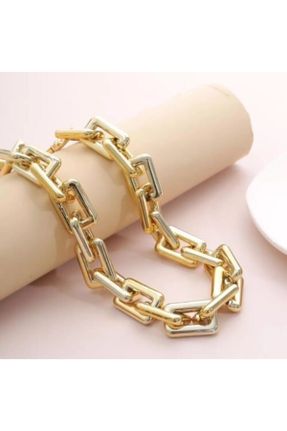 گردنبند جواهر طلائی زنانه روکش طلا کد 50261332