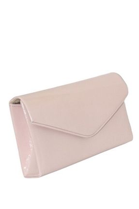 کیف مجلسی صورتی زنانه چرم مصنوعی weem bag - کد 52179217