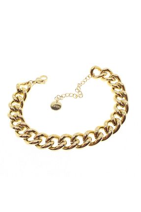 دستبند استیل (فولاد) طلائی زنانه استیل (فولاد) X-Lady Accessories - کد 331669635