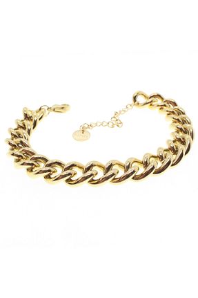 دستبند استیل (فولاد) طلائی زنانه استیل (فولاد) X-Lady Accessories - کد 331669635