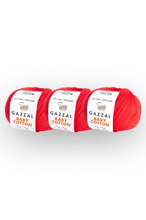 نخ بافندگی قرمز Gazzal - کد 332065847
