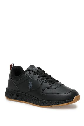 کفش اسنیکر مشکی مردانه بند دار U.S. Polo Assn. - کد 331801564