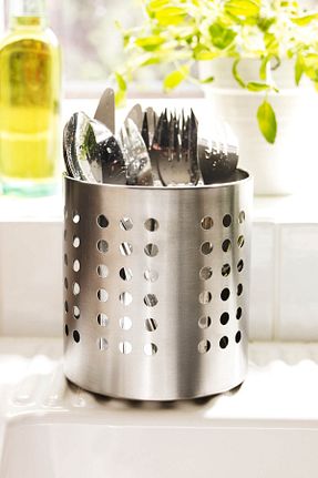 جای قاشق فیروزه ای استیل (فولاد) IKEA - کد 101892618